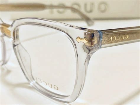 gucci clear eyeglass frames women's|gucci female glasses frames.